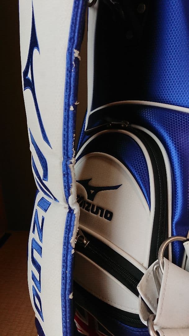 ミズノ ゴルフバック 限定モデル クリーニング済