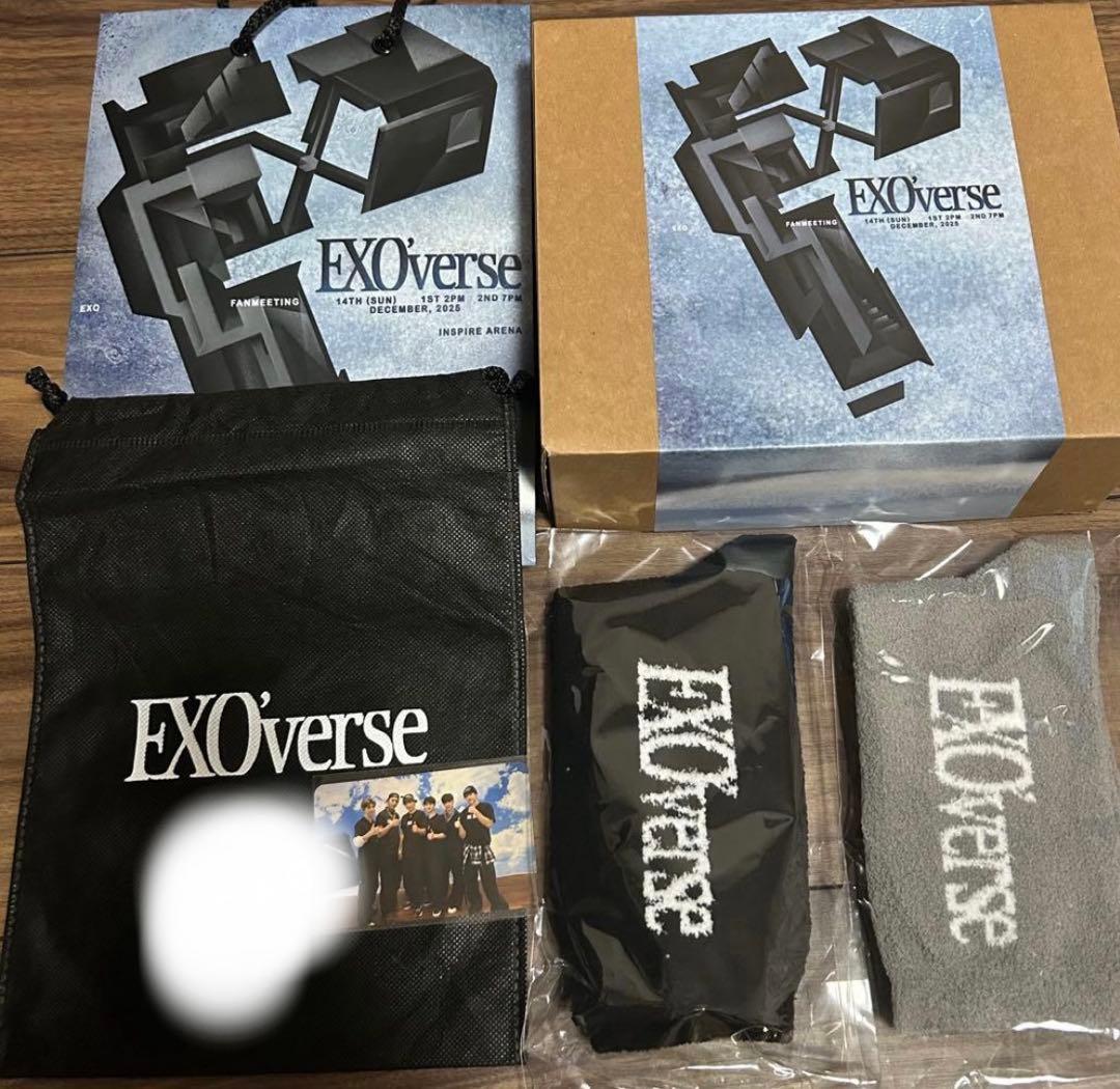 EXO'verse 7点セット　トレカ　団体トレカ　ペンミ