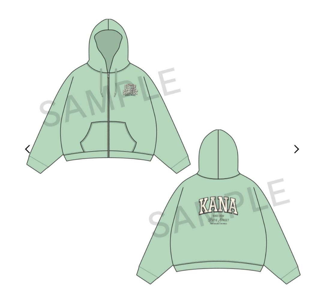 板倉可奈 CUTIESTREET OSHIAPIZipuphoodie 生写真付