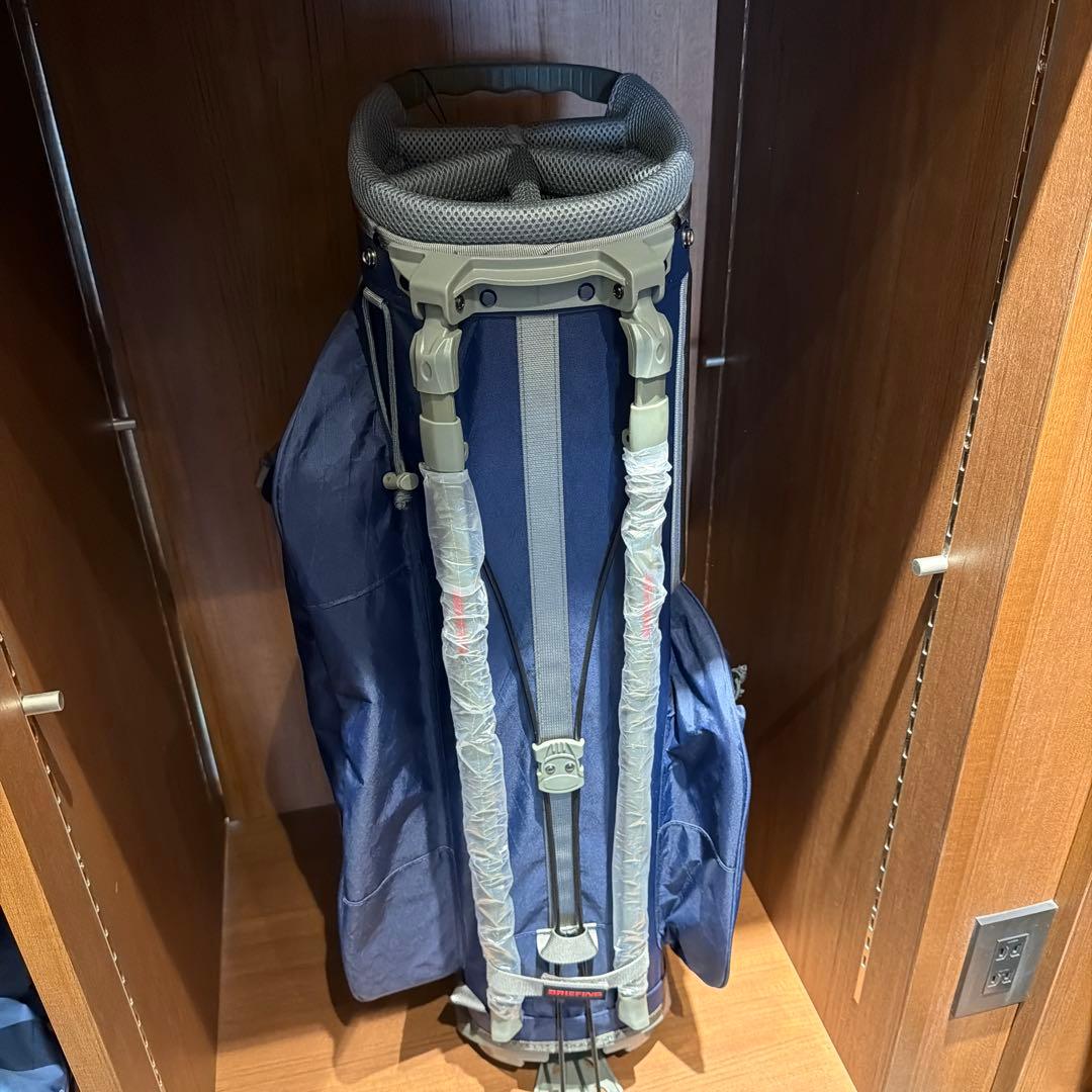 BRIEFING 限定　ネイビー キャディバッグ