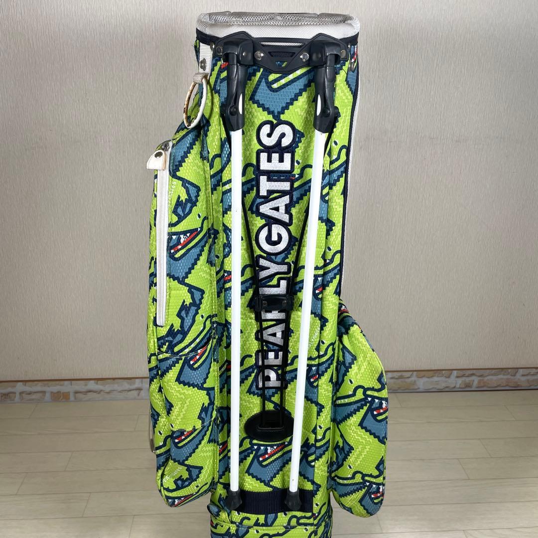 希少　パーリーゲイツ PEARLY GATES ワニ柄 キャディバッグ スタンド