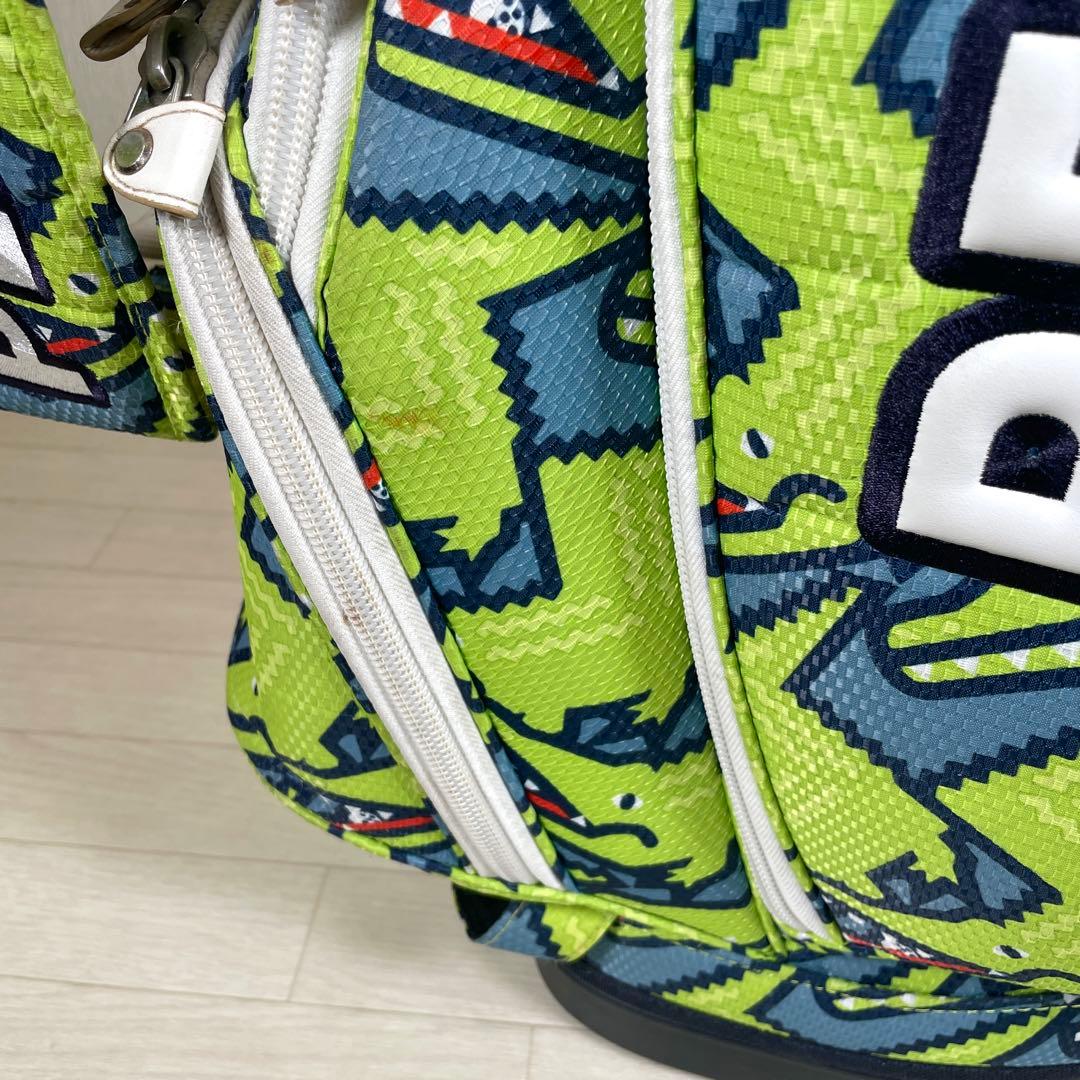 希少　パーリーゲイツ PEARLY GATES ワニ柄 キャディバッグ スタンド