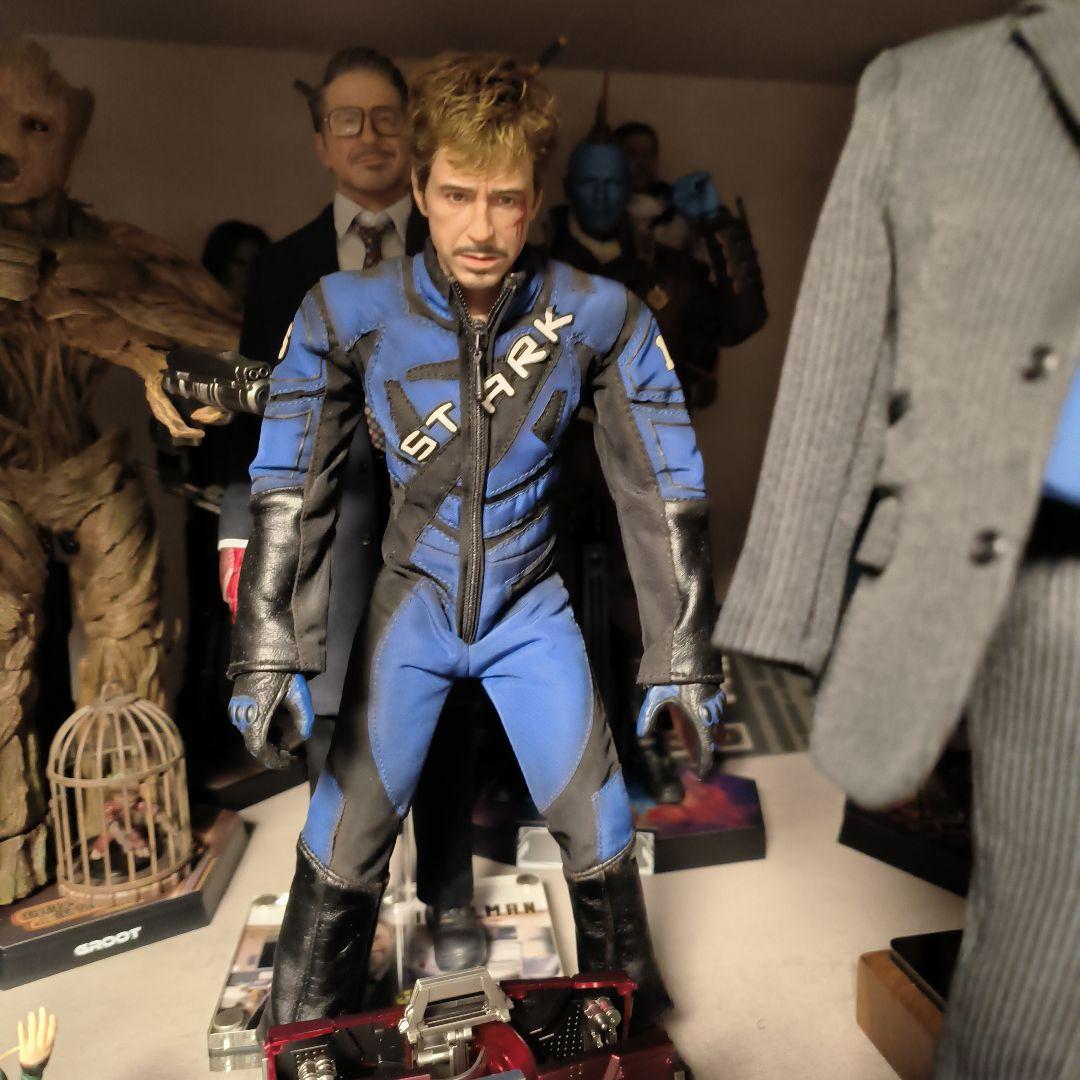 トニー・スターク アメコミフィギュア カスタムセット モナコカーレース