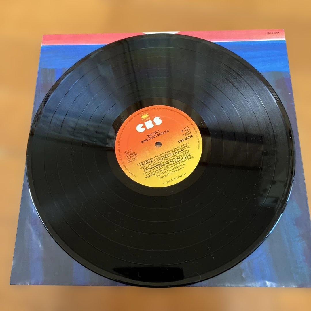 220ボルト 220VOLT Mind Over Muscle レコード