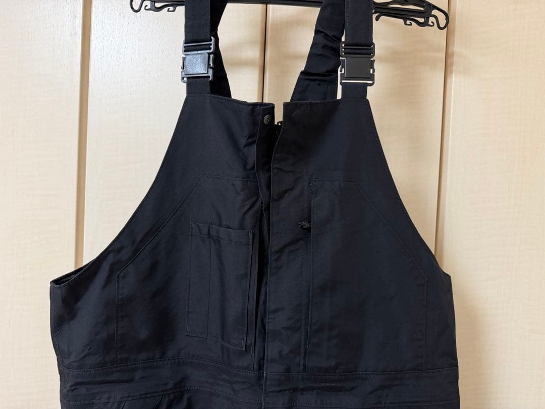 グリーンクロージング　ビブパンツ　XL ブラック　GREENCLOTHING