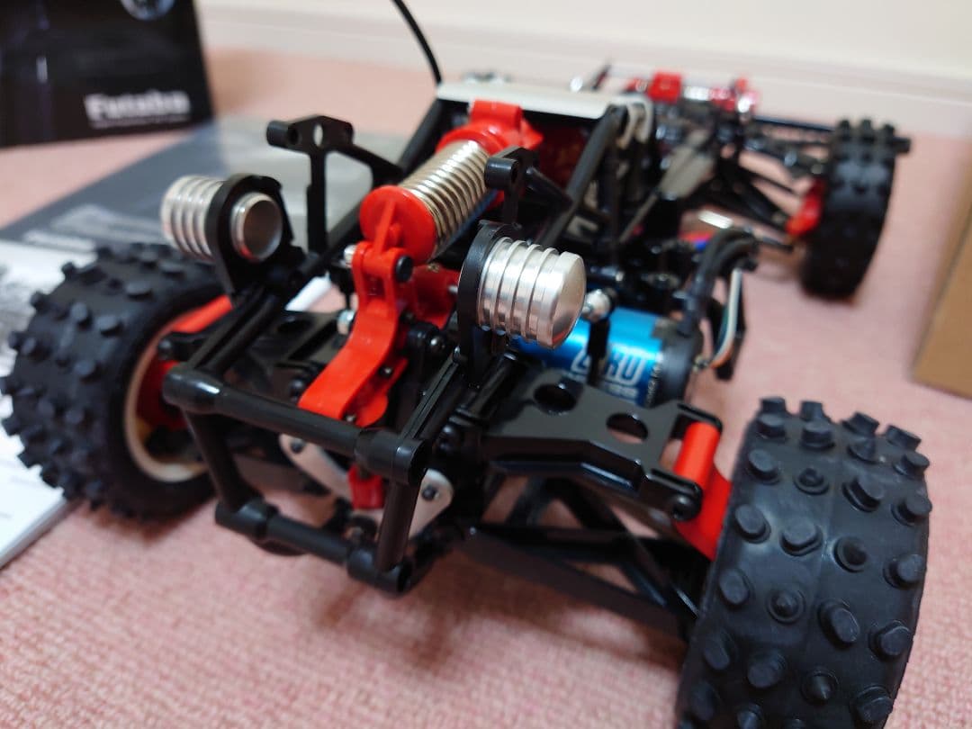 タミヤ ホットショット フルセットに変更！ ブラシレス仕様 4WD バギー