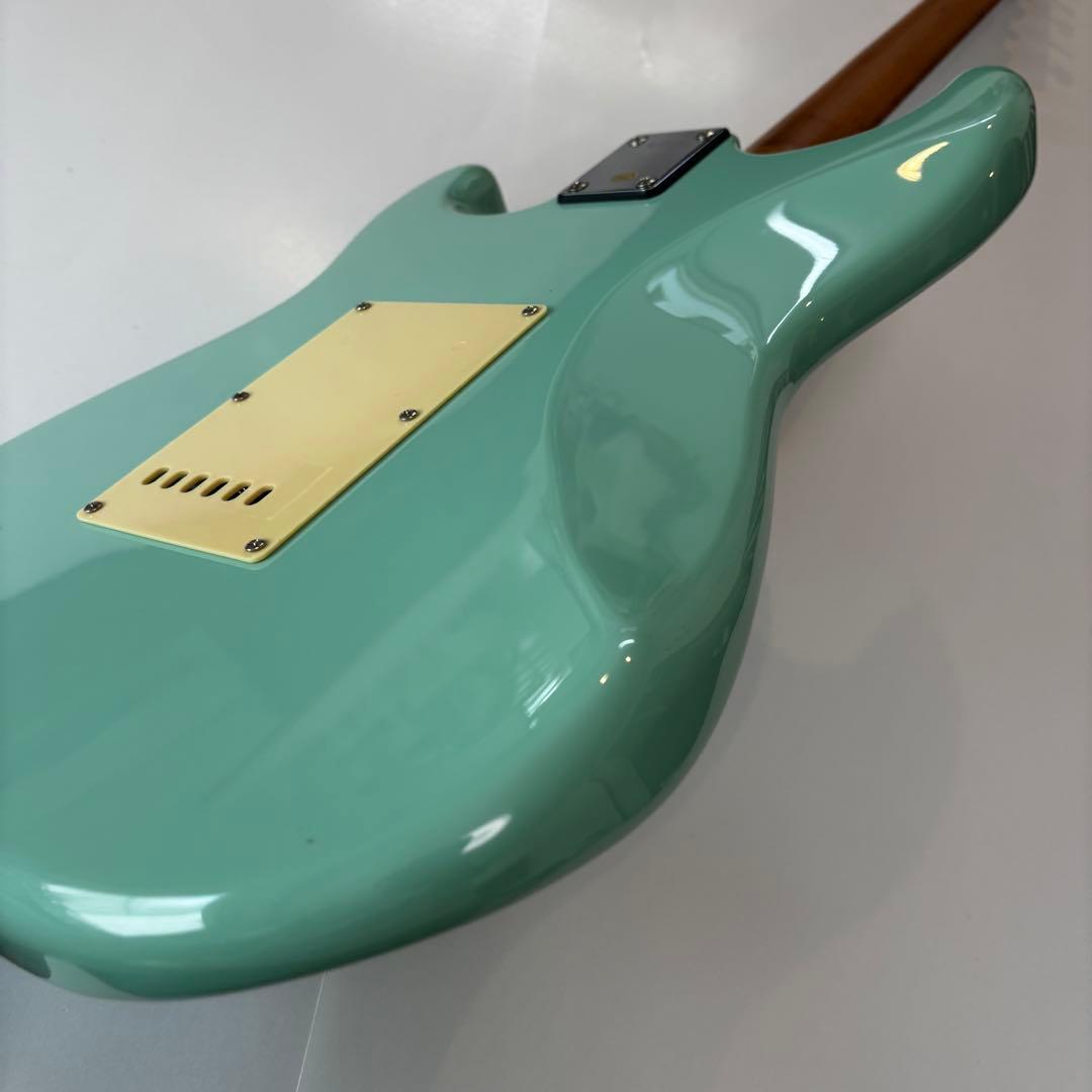 ★美品★Bacchus バッカス　ストラトローステッドメイプル　サーフグリーン