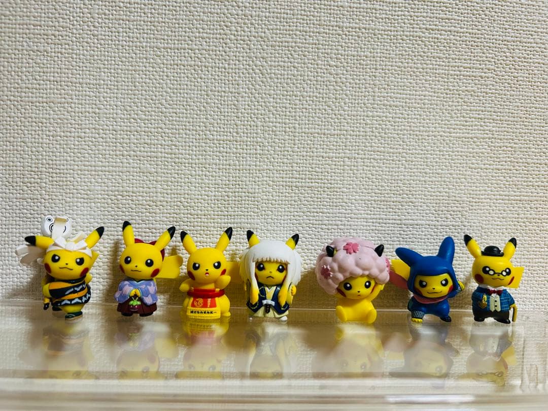 ピカチュウ フィギュア セットpikachu figure collection