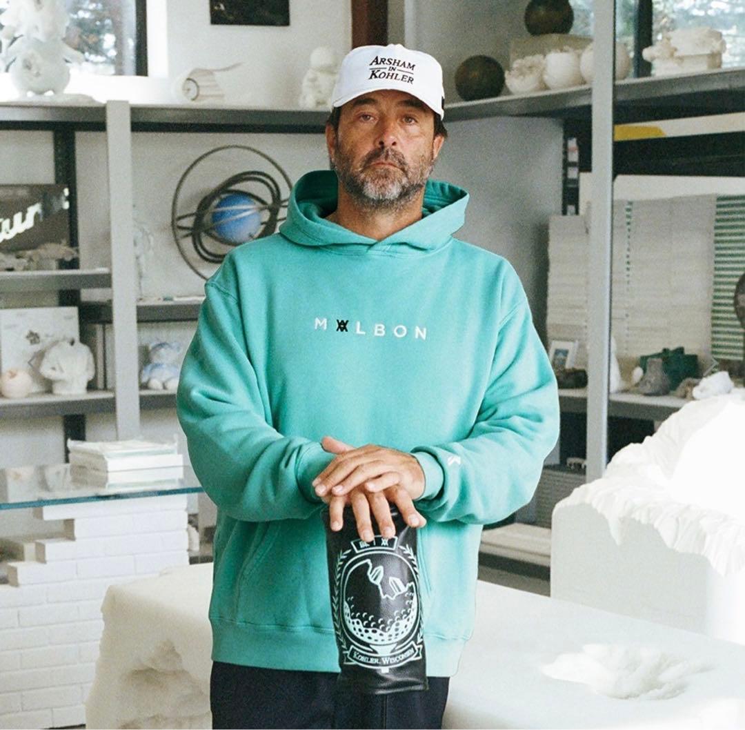 新品未使用　MALBON X ARSHAM パーカー　キャップ　セット