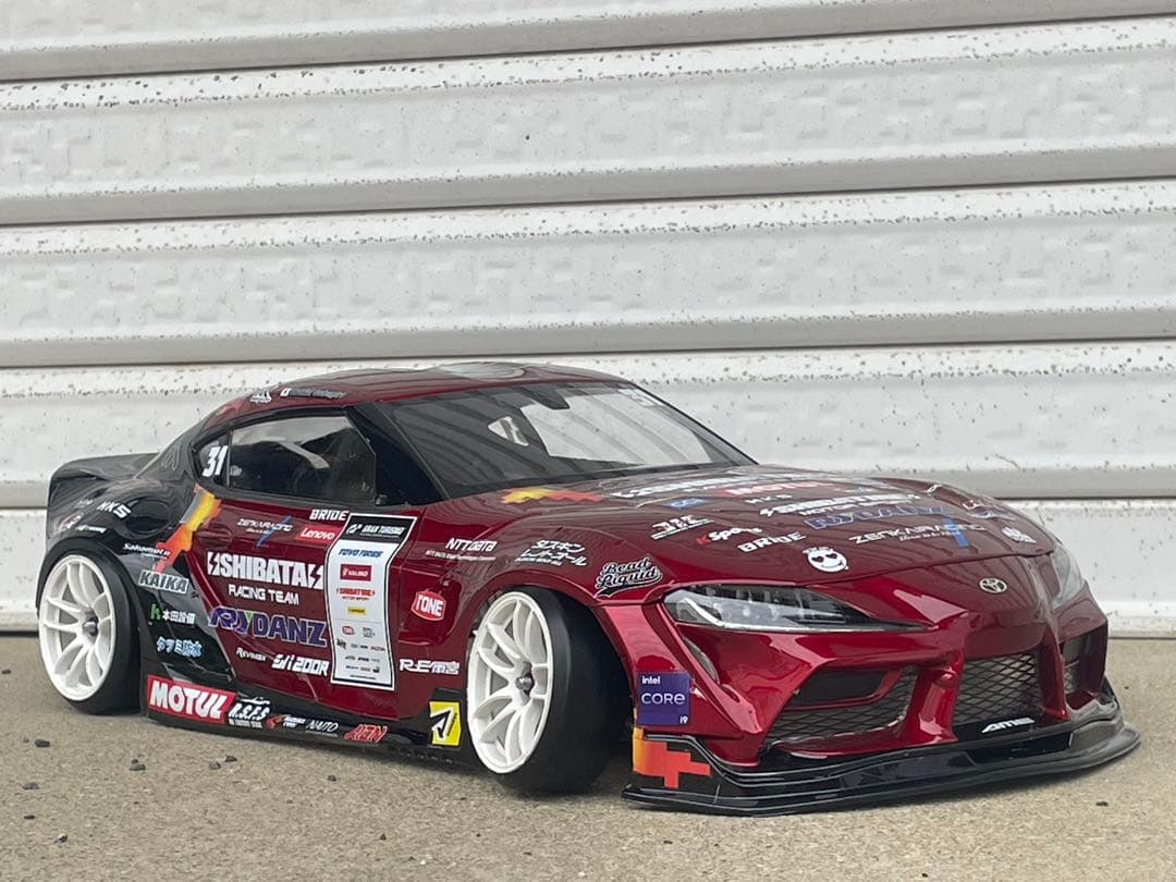 アディクション パンデム GRスープラ RCボディ SHIBATA 塗装済未走行