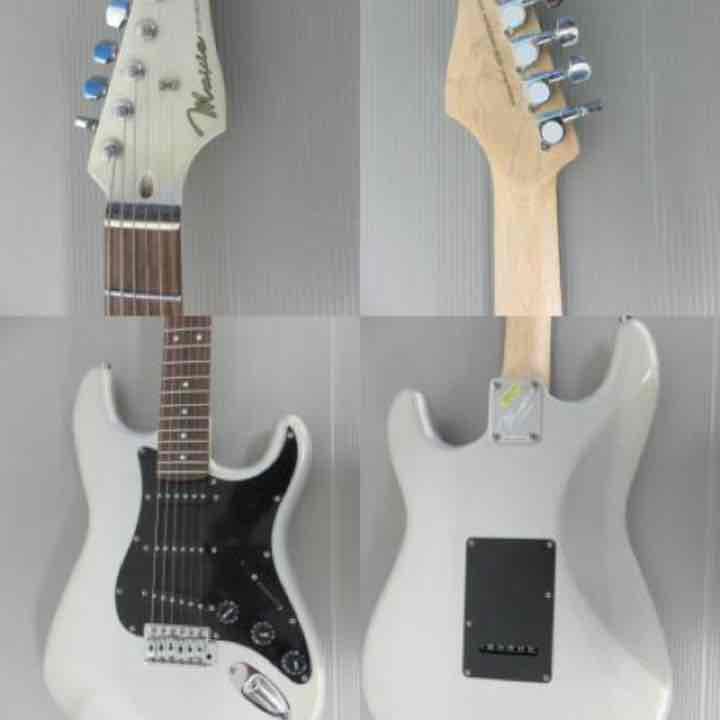 MAVIS/メイビス エレキギター ストラトTYPE メタリックシルバー