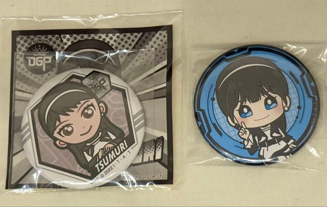 【画像2枚あり】仮面ライダーギーツ　ツムリ　グッズ　缶バッジ　フレームマグネット