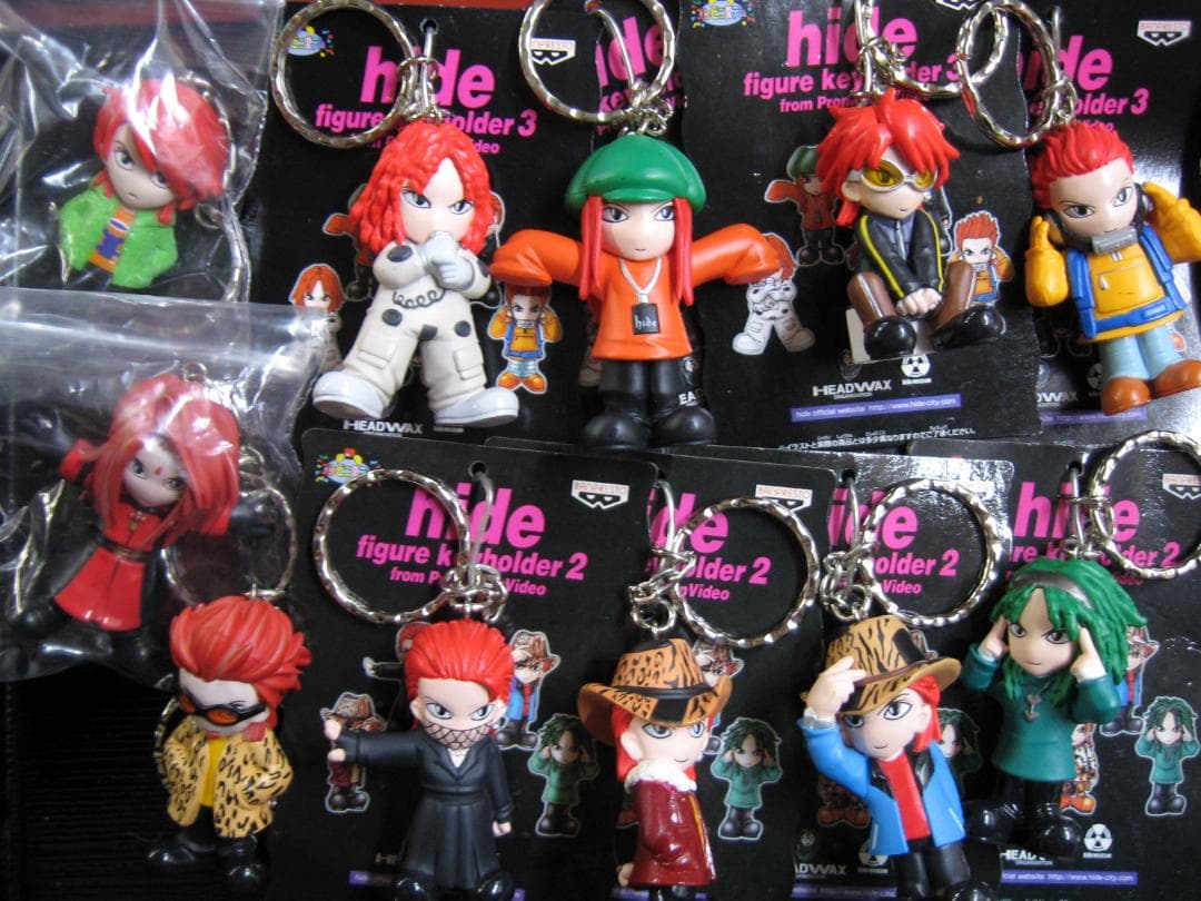 hide フィギュアキーホルダー 11種 セット XJAPAN マスコット