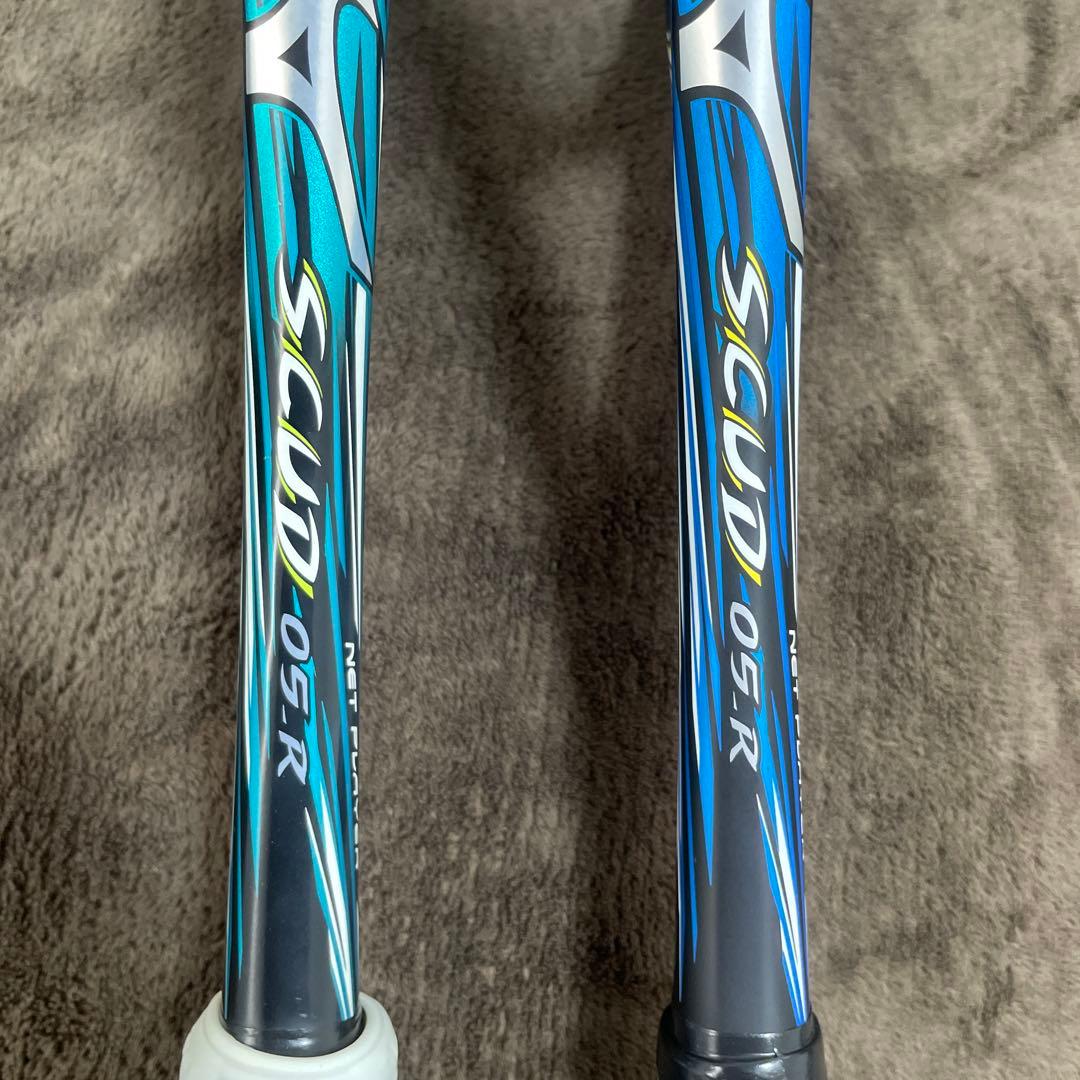 ミズノ　SCUD 05 R ２本セット　ケース1つ付き