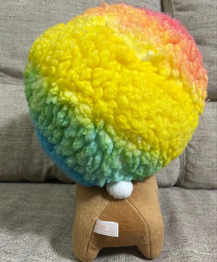 アフロ犬 ぬいぐるみ ウルトラBIG カーリー犬 トノサマ犬 レア 平成レトロ