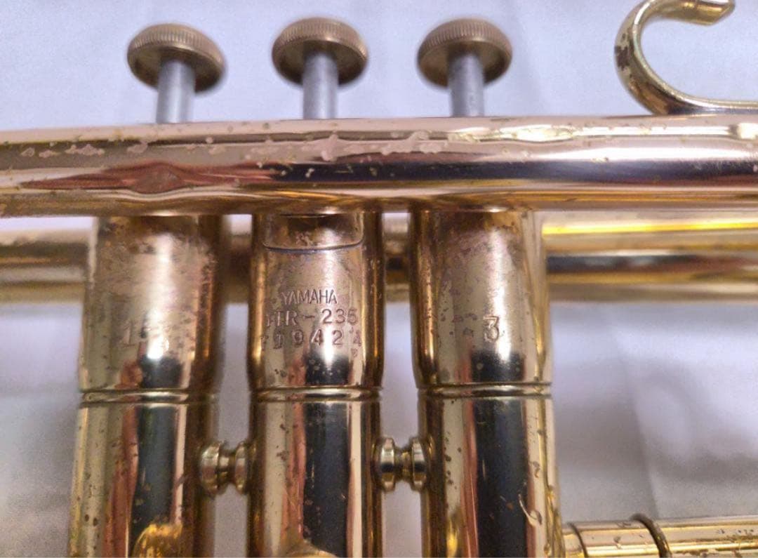 ヤマハ YTR-235 トランペット 初心者向け 動作良好 #2349