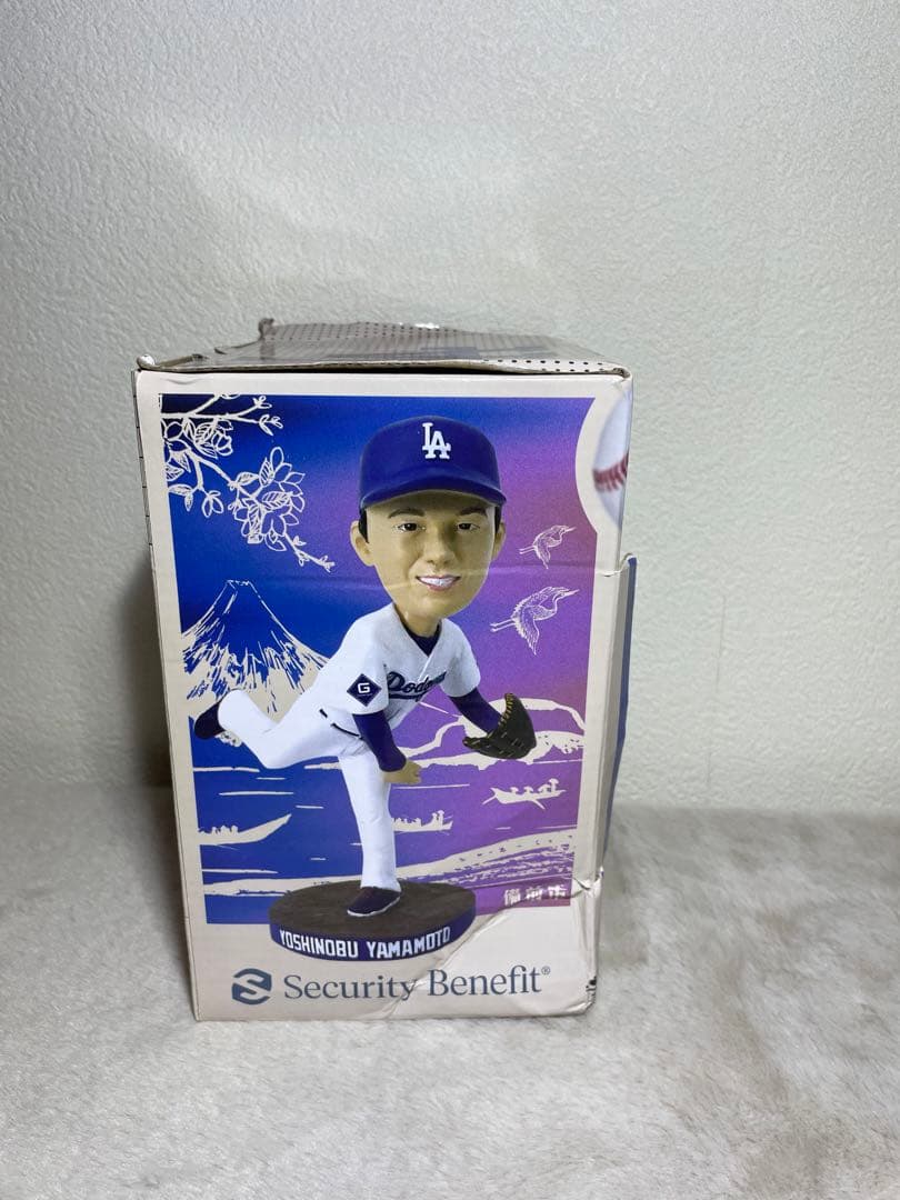 山本由伸 ボブルヘッド人形　ドジャーススタジアム限定配布 フィギュア