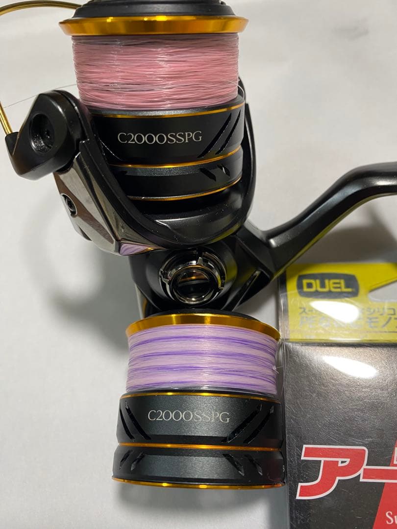 シマノ 21ソアXR C2000SSPG 純正替えスプールセット　一旦最終価格