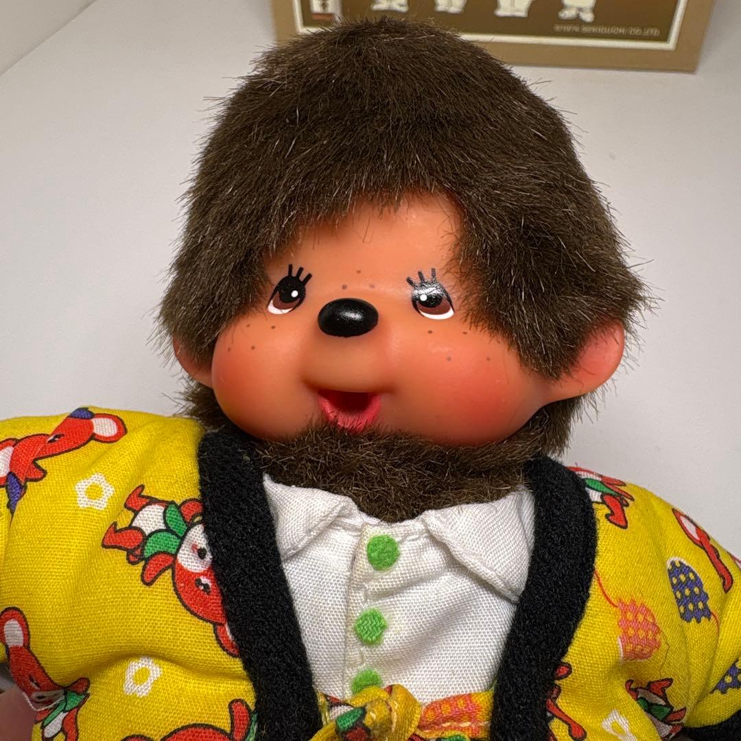 新品 昭和 モンチッチ はんてん SS 15cm monchhichi 1949