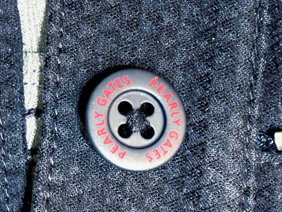 パーリーゲイツ ドビーピラミッド 表ピーチボンディング5Pパンツ（NAV／5）