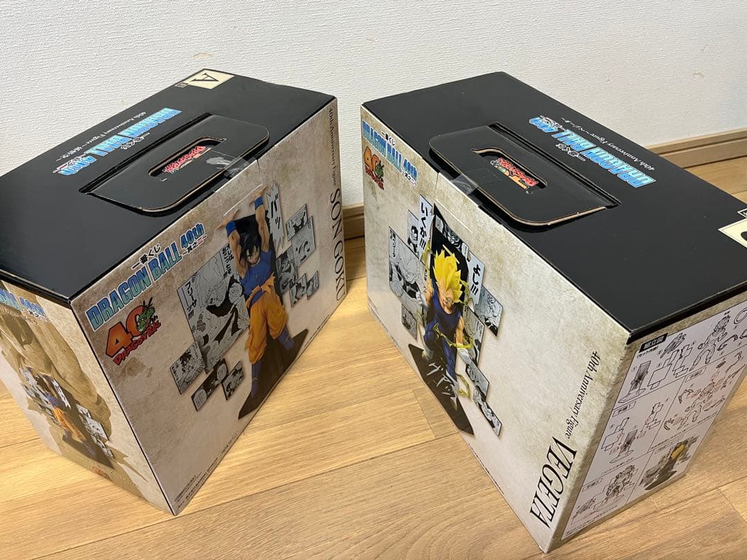 一番くじドラゴンボール 40周年 A賞 B 賞フィギュアセット
