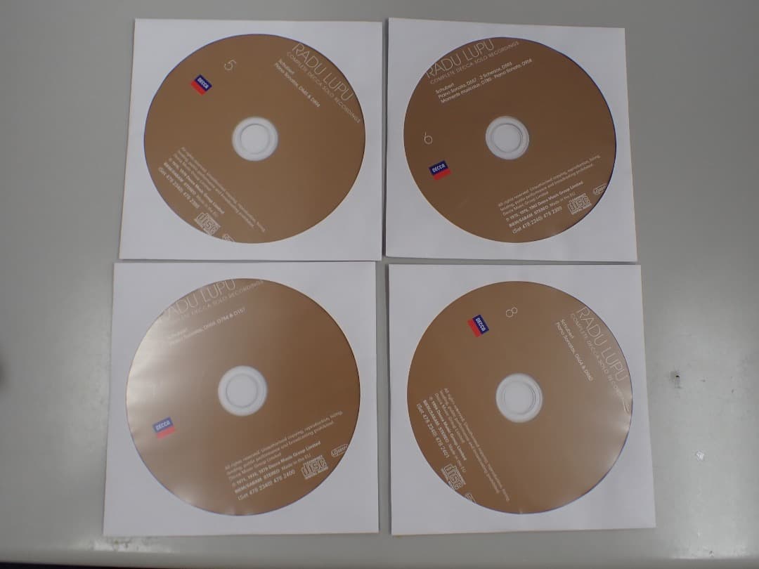 ラドゥ・ルプー　デッカ録音を収めたCD10枚組【中古】