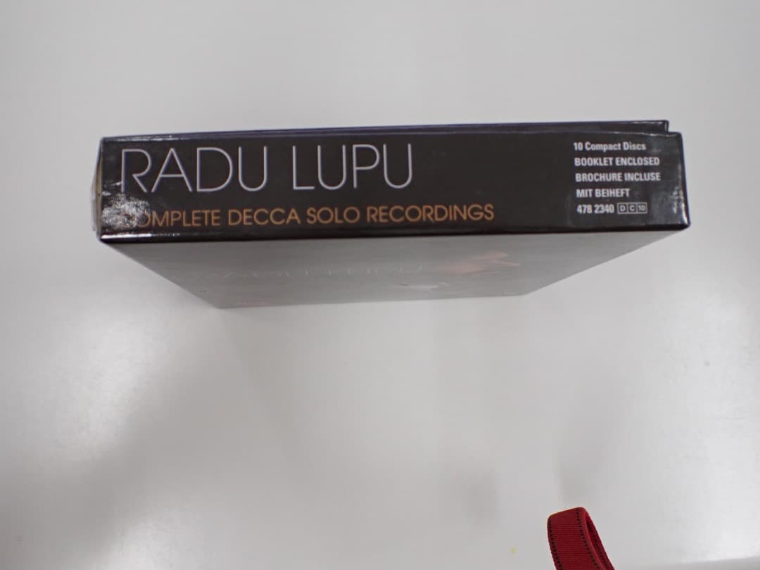 ラドゥ・ルプー　デッカ録音を収めたCD10枚組【中古】