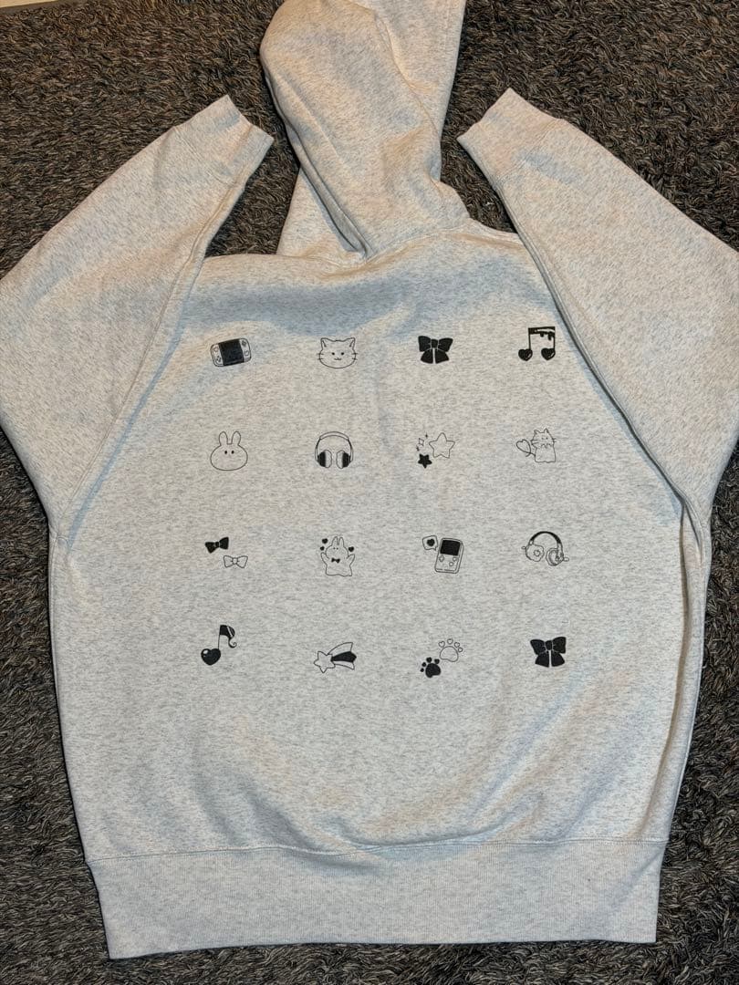 早瀬ノエル　生誕記念　パーカー