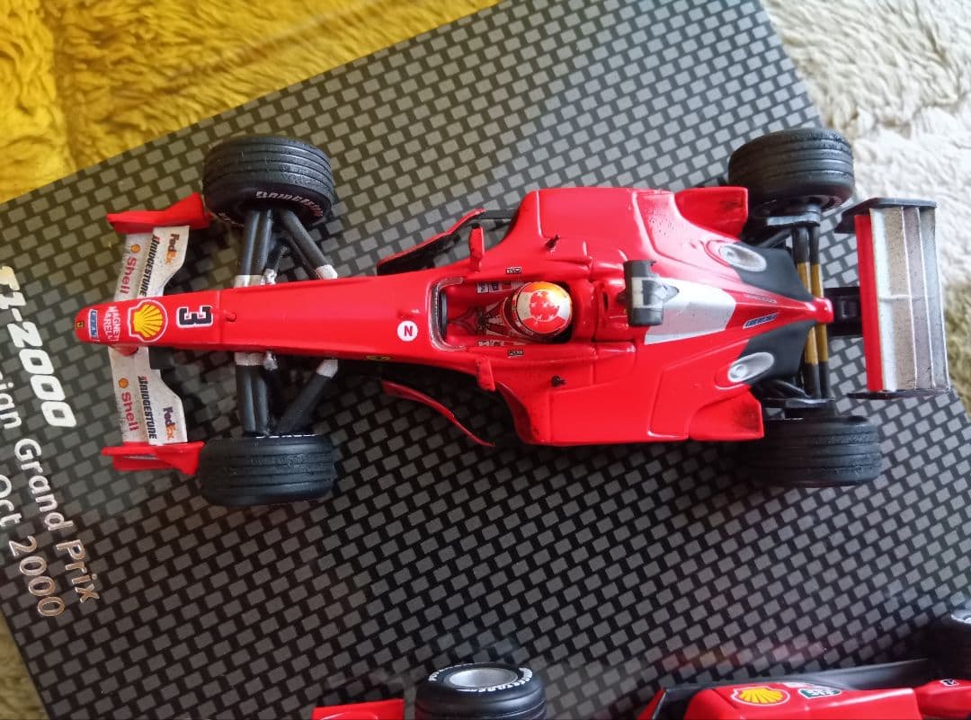 マテル　1/43 フェラーリ　シューマッハチャンピオンセット　F1-2000 他