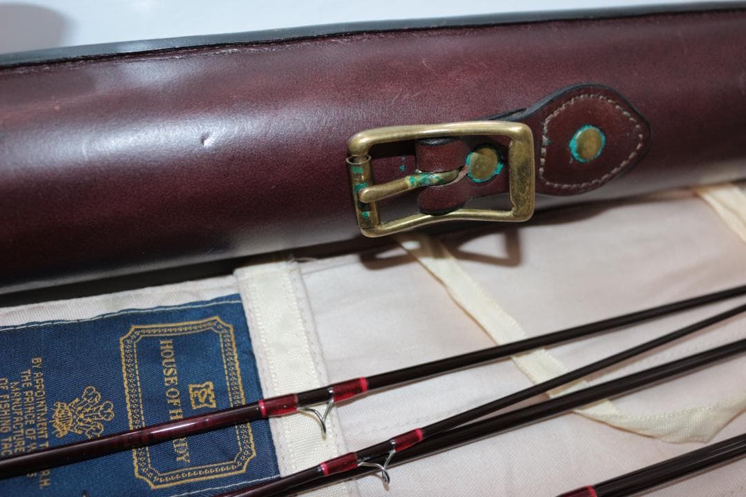 Hardy　デラックス・スマグラー・クラッシック　8.5ft　5番　革ケース付き