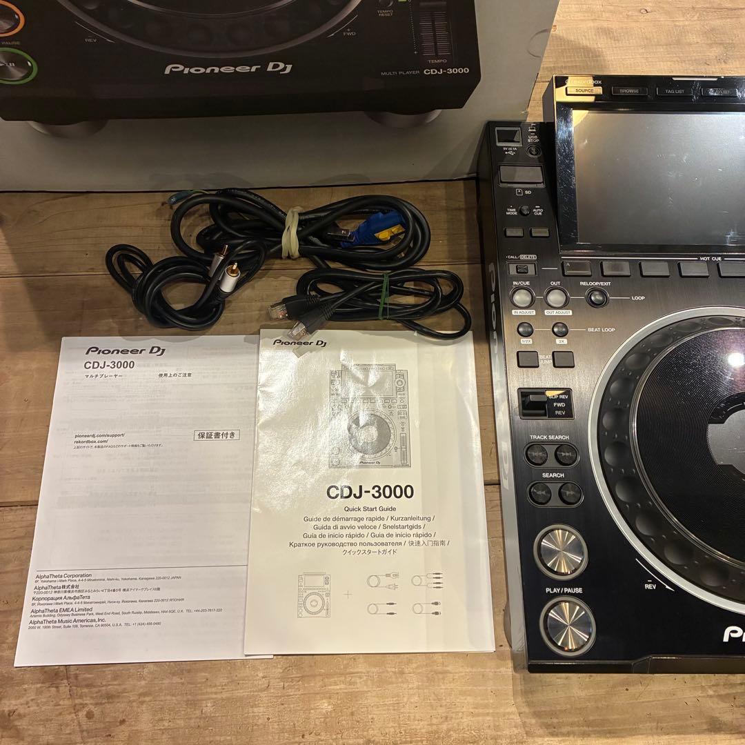 【即決可】Pioneer DJ CDJ-3000(送料込)