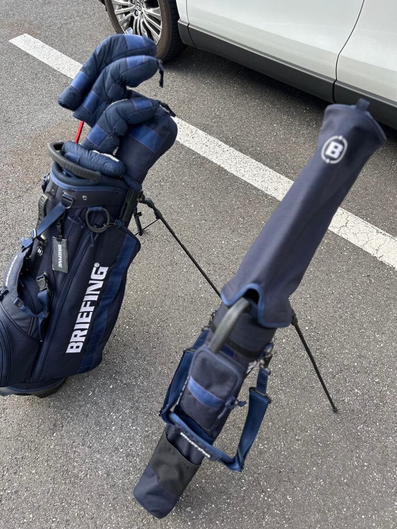 BRIEFING ネイビー キャディバッグ