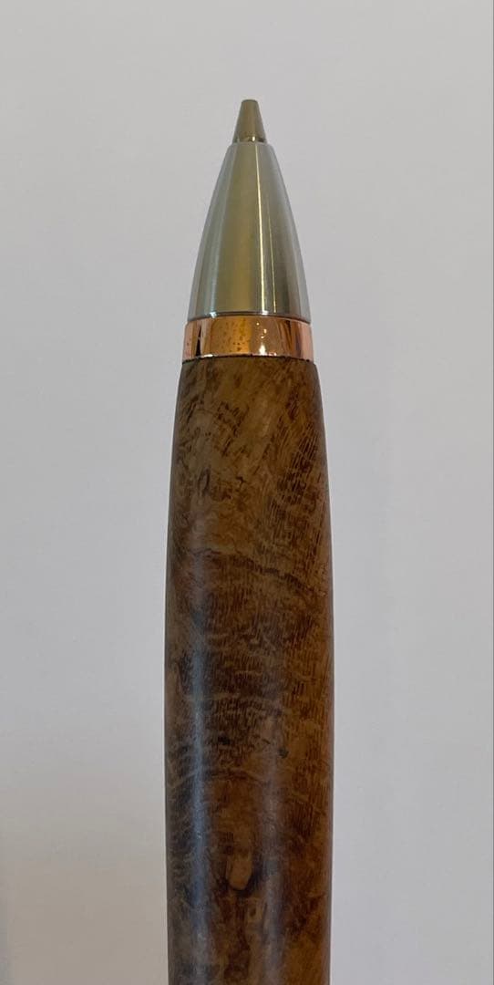 Woodpencraft ウッドペンクラフト チーク瘤 シャーペン 木箱付き