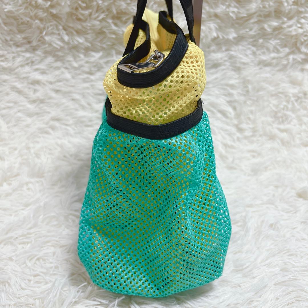 ✨希少美品 ムータマリン メッシュ ミニ トート カート ハンド バッグ 完売品