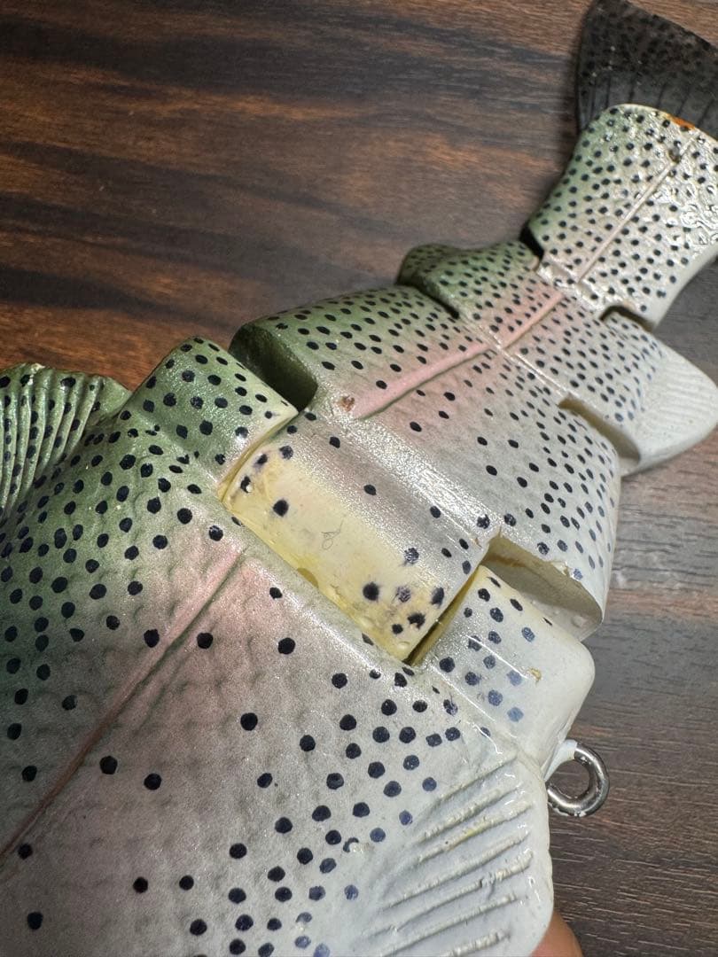 激レア Nate Bait 特注レインボートラウトベイト 12インチ