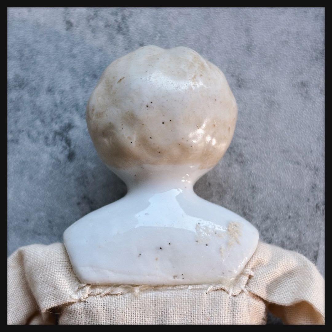 アンティーク　 ブロンド　チャイナヘッドドール ビスクドール