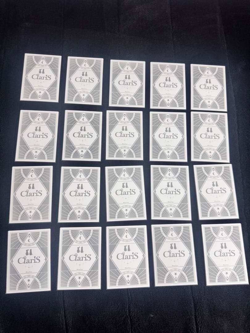 ClariS トレーディングカード 5種類コンプセット＋トレカファイル5個