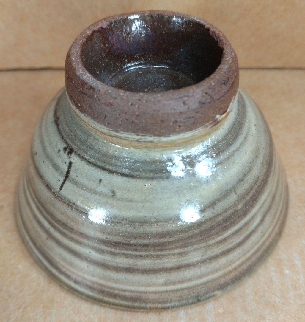 トマリン傑作【本物保証】金城次郎 ぐい呑(壷屋焼 笑魚）共箱 栞 人間国宝