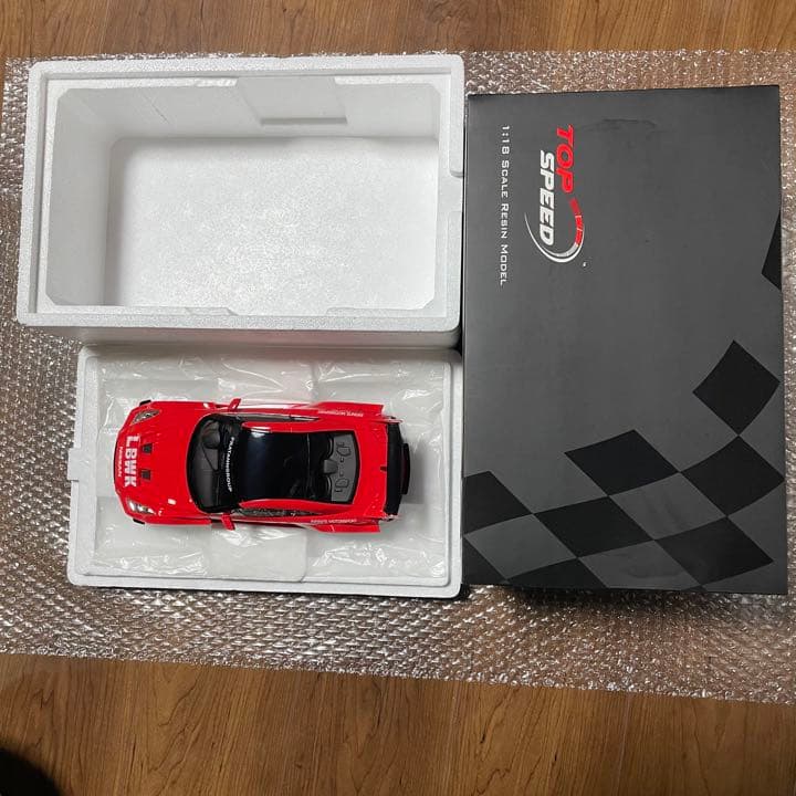未展示品TOP SPEED1/18LB-ワークス GT スカイライン GT-R
