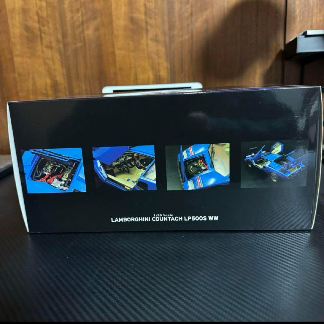 絶版未展示品 京商 1/18 ランボルギーニ カウンタック LP500S WW