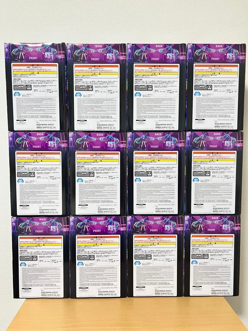 初音ミク ガンダム45周年×初音ミク フィギュア　12個セット