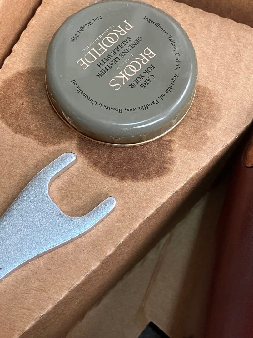 Brooks ブルックス　チタン　スプリンターB17 ブラウンレザーサドル　B1