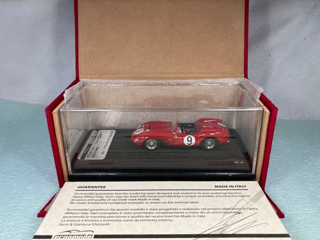 TECNO MODEL Ferrari 250テスタロッサ1958年　No.9