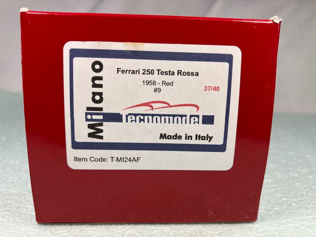 TECNO MODEL Ferrari 250テスタロッサ1958年　No.9