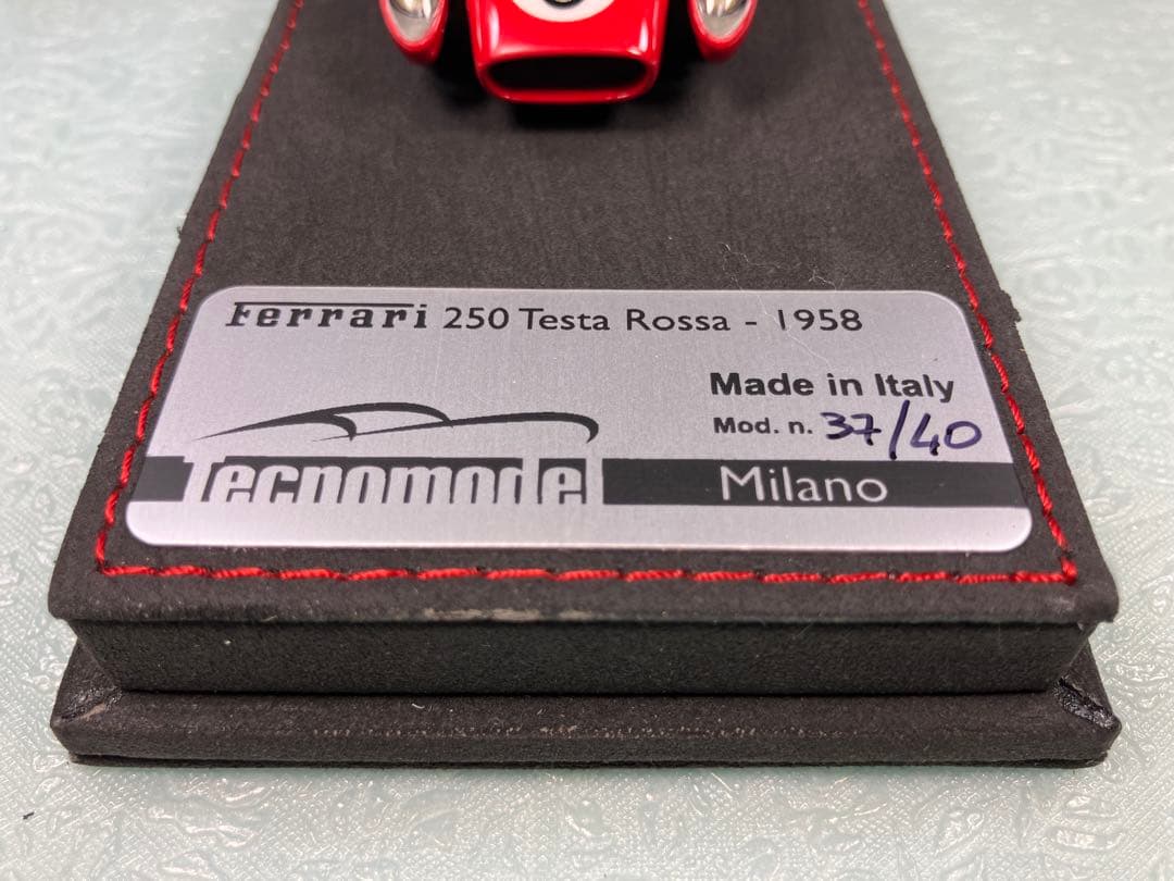 TECNO MODEL Ferrari 250テスタロッサ1958年　No.9
