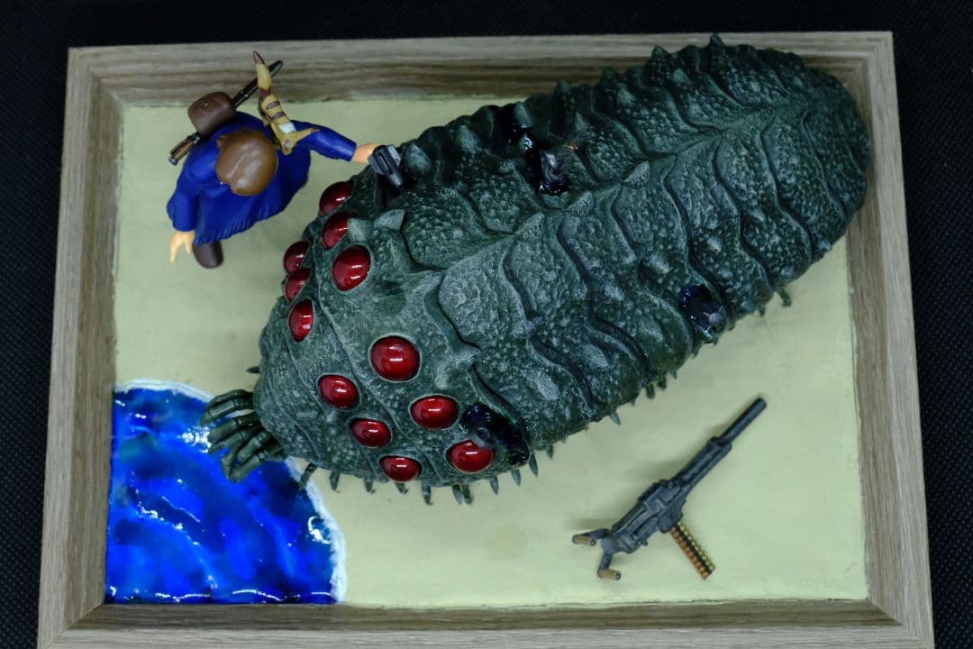 風の谷のナウシカ　プラモデル　ジオラマ　完成品 バンダイ（1/20スケール）