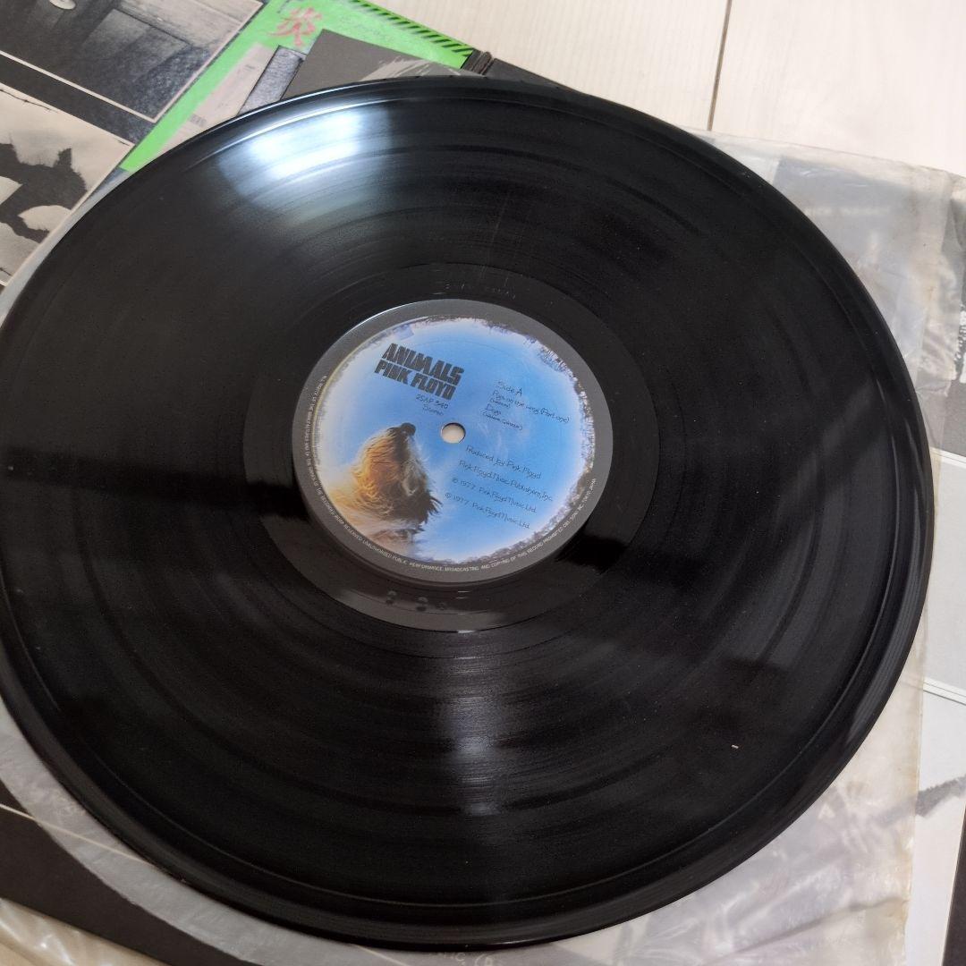 ピンク・フロイドレコード4枚セット「狂気」　「炎」　「アニマルズ」　「原子心母」