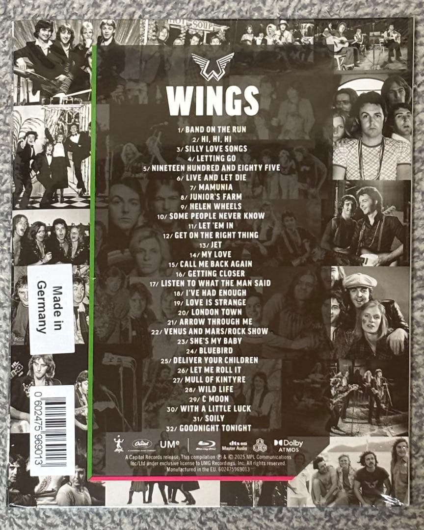 洋楽 PAUL McCARTNEY & WINGS Blu-ray Audio