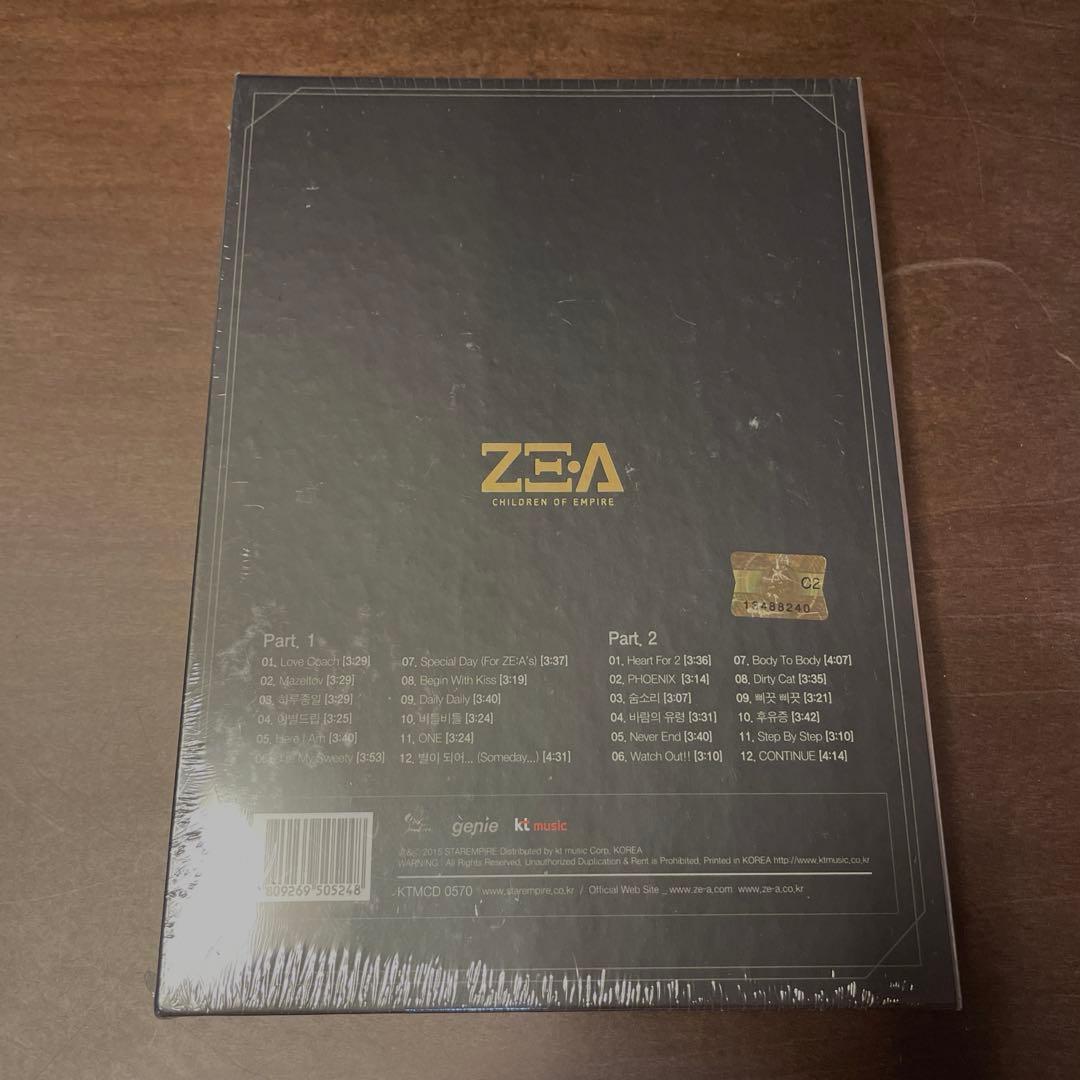 ZE:A CONTINUE  ベストアルバム 新品未開封