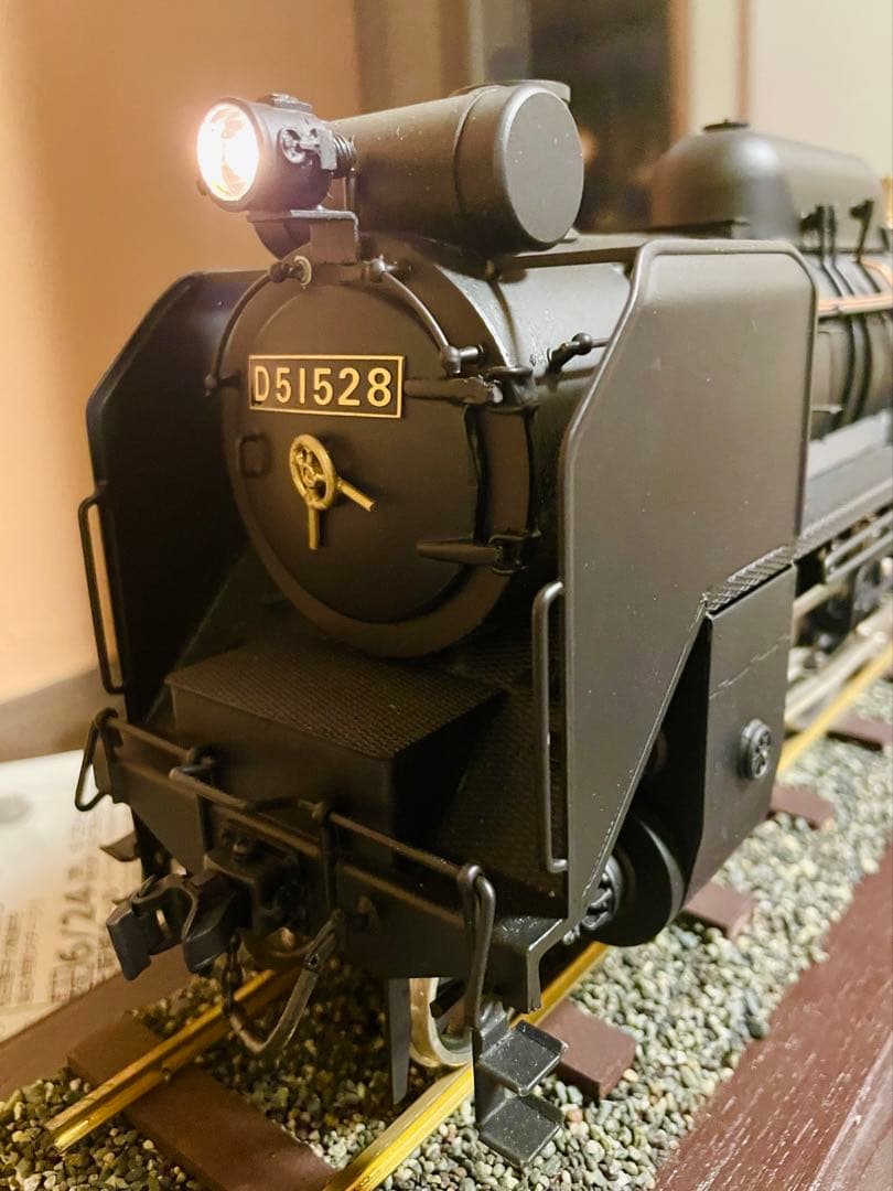 D51型 加熱テンダー機関車模型